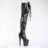 Pleaser - FLAMINGO3021GP Cuissardes à plateforme - Noir Product image